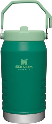 Vista 52 de STANLEY IceFlow 2.0 - Vaso con pajilla abatible con asa, 30 onzas, tapa giratoria y popote abatible, botella de agua a prueba de fugas, acero Tiza