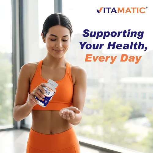 Vista 6 de Vitamatic Citrato de Calcio con Vitamina D3 – 240 Tabletas – Citrato de Calcio de Alta Absorción con D3 – Sin OGM, Sin Gluten