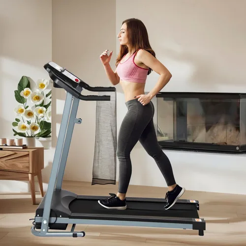 Vista 7 de Yangming Caminadora plegable 2 en 1, caminadora de 3.5 HP para debajo del escritorio, sin instalación, cinta de correr plegable compacta