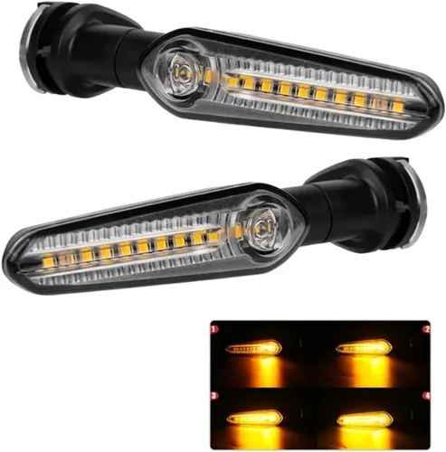 Vista 4 de Motorcycle Tail Light For Yamaha FZ-8 For Fazer 2010-2016 Brake Tail Light Motorcycle Turn Signals Indicators