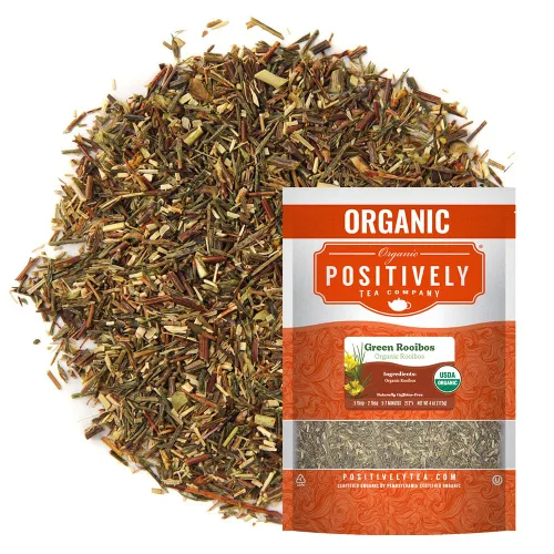 Vista 55 de Bolsas de hojas sueltas para té. Orgánicas por USDA. Positively Tea LLC.