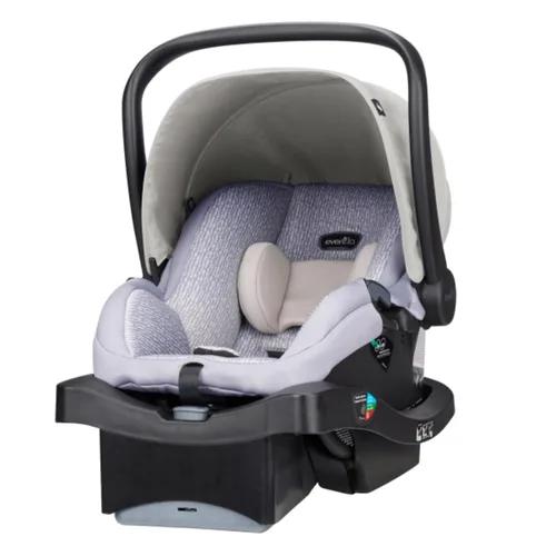 Vista 4 de Evenflo LiteMax 30 Asiento infantil para automóvil (River Stone)