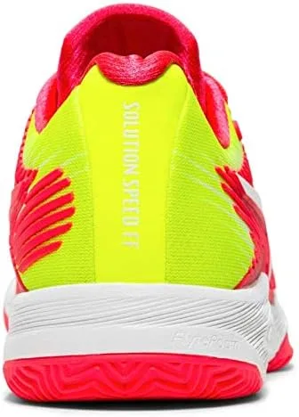 Vista 7 de ASICS Zapatos de tenis Solution Speed FlyteFoam Clay para mujer, BlancoPlateado, M US