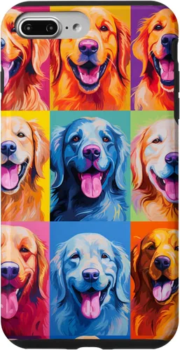 Vista 12 de Carcasa para iPhone 16 Golden Retriever Dog Owner