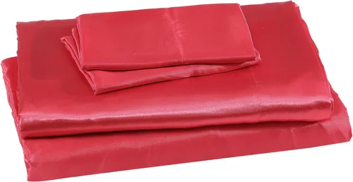 Vista 17 de Beatrice Home Fashions Juego de sábanas Queen de satén 100% poliéster Leopardo