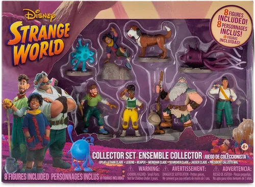 Vista 3 de Strange World Juego de coleccionista de figuras pequeñas, multicolor, pequeño (40115)