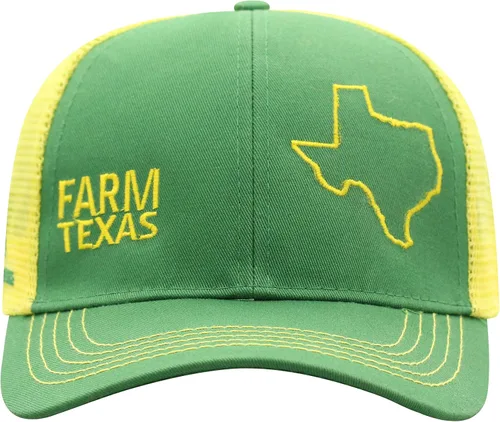 Vista 71 de John Deere Gorra de béisbol con logotipo y malla trasera con contraste, para hombre