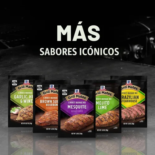 Vista 19 de McCormick Grill Mates - Mezcla de adobo de mesquite, 1.06 onzas (paquete de 12)
