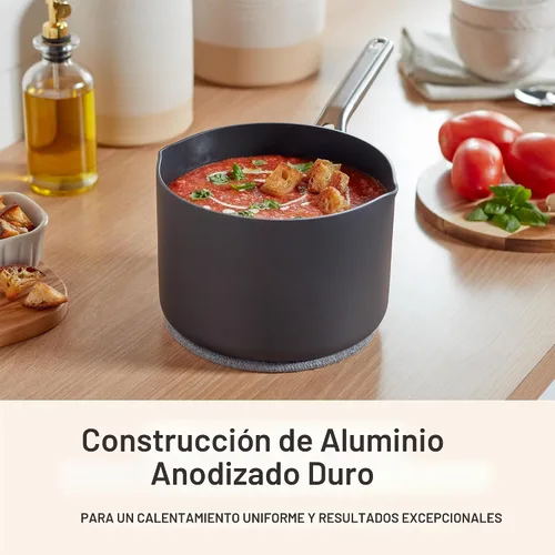 Vista 5 de Calphalon® Juego de 6 piezas de utensilios de cocina, anodizados, antiadherentes, de alta resistencia