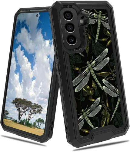 Vista 107 de Funda para Samsung S23 FE Galaxy S23 FE 2 en 1 PC duro de doble capa TPU suave a prueba de golpes Funda protectora para Samsung Galaxy S23 FE 6.4