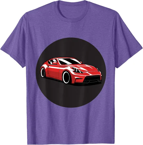 Vista 7 de 370z Car Retro Design Sport Camiseta, Blanco