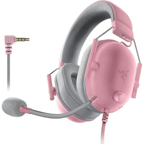 Vista 12 de Razer BlackShark V2 X PlayStation Gaming Headset: 50mm Drivers - Cardioid Mic - Lightweight - Comfortable, Noise Isolating Earcups - for PS5, Xbox