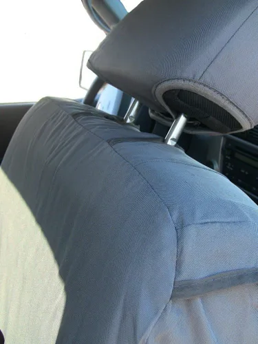 Vista 6 de Durafit Seat Covers, Hecho para adaptarse a 2010-2012 Ranger 60/40 asiento dividido personalizado fundas de asiento de ajuste exacto, gris
