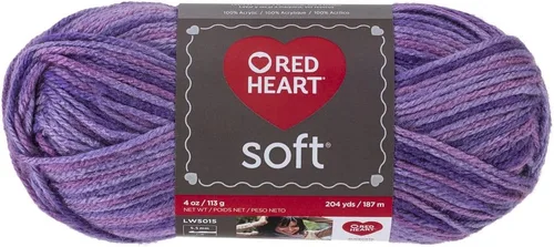 Vista 10 de Red Heart Lana suave, Azul Real - E728-9851