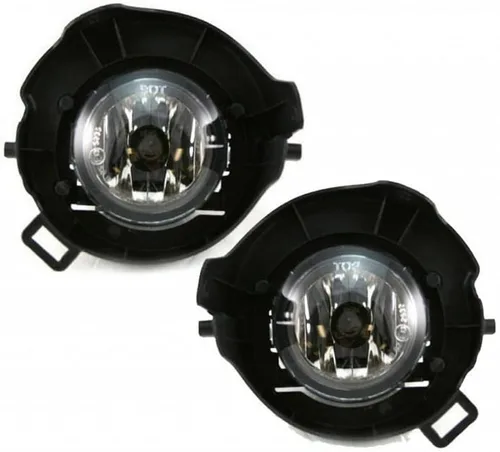 Vista 8 de Para Nissan Frontier niebla luz 2005-2016 lado del conductor cromo parachoques para NI2592121 26155-EA825