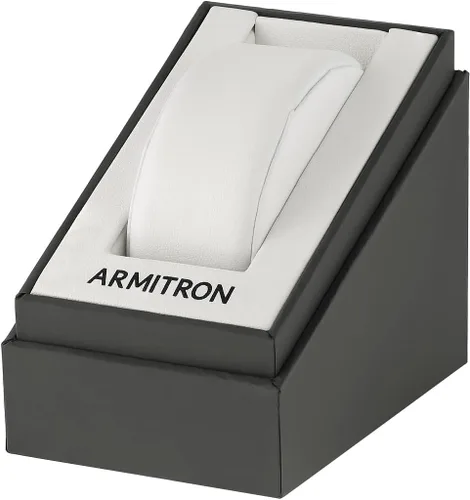 Vista 4 de Armitron Conjunto de reloj de pulsera y joyería con detalles de cristal genuino para mujer, 75-5796