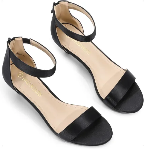 Vista 4 de Dream Pars - Sandalias Fiona para mujer, de tacón de aguja, abiertas y a la moda