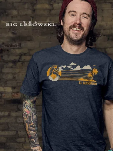 Vista 2 de Ripple Junction The Big Lebowski El Duderino Coast - Camiseta unisex para adultos