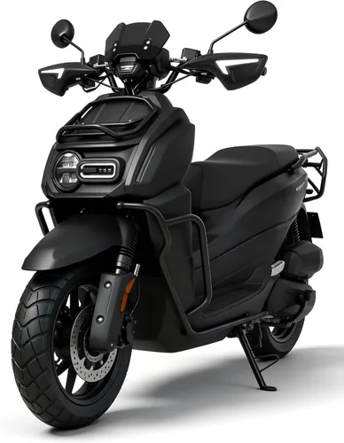 Vista 9 de Mokuo Paramanos de motocicleta LED con luz para Yamaha Zuma 125 2022-2023 - Deflector de viento para manillar, protector de mano
