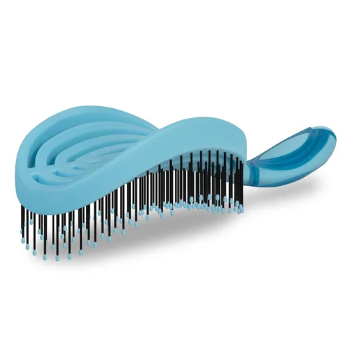 Vista 16 de NuWay® DoubleC PRO® - Cepillo patentado para el cuidado del cuero cabelludo, diseño de doble curva para masaje del cuero cabelludo