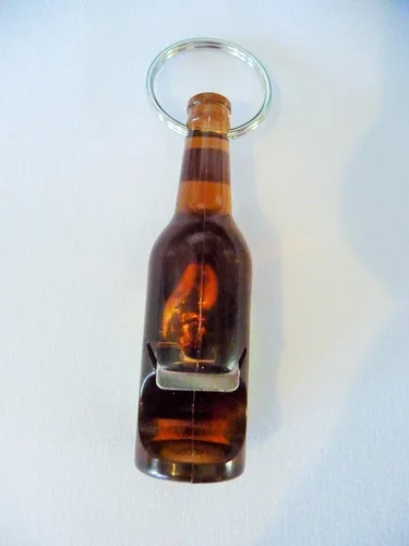 Vista 2 de Sapporo Mini réplica de botellas de cerveza/llavero abrebotellas