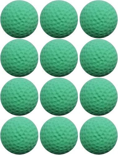 Vista 9 de Pelotas de golf para gatos Interactivas Esponja Espuma Pelotas de fútbol Juguete Negro
