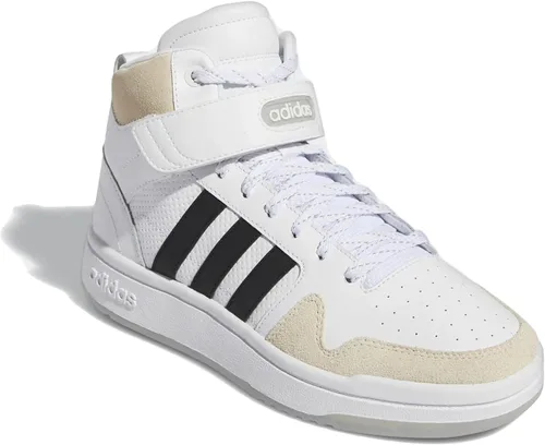 Vista 4 de adidas Postmove Mid Tenis de baloncesto para mujer, White-malve-gum10