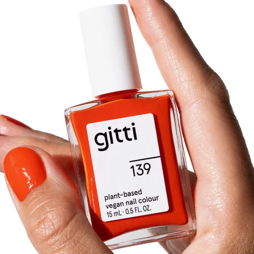Vista 42 de gitti Esmalte de uñas a base de plantas No tóxico, libre de 30, basado en ingredientes de origen natural, libre de crueldad, vegano