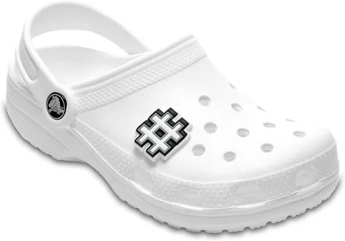 Vista 2 de Crocs - Pines Jibbitz unisex para zapatos de adultos, dijes de letras individuales y bonitos, para niñas y niños