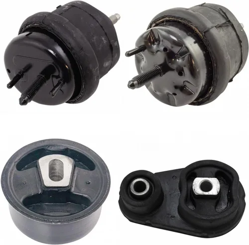 Vista 137 de TRQ Kit de montaje de motor de transmisión de motor de 5 piezas compatible con Ford Five Hundred Montego 6sp Auto AT 2005 - 2007