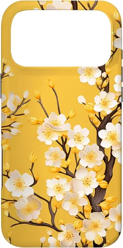 Vista 22 de Yellow Cherry Blossom Case for iPhone 17