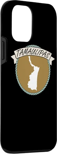 Vista 3 de Funda para iPhone 12 Mini Camiseta de Mapa de Tamaulipas Patrimonio Mexicano