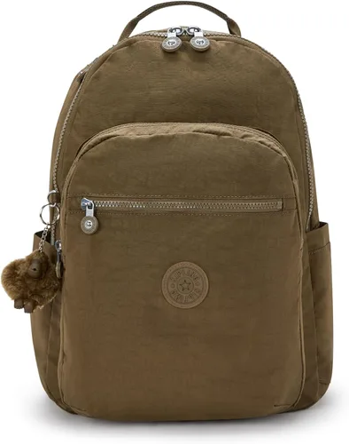 Vista 11 de Mochila Kipling Seoul extra grande para laptop de 17", Grande True Blue Tonal 2