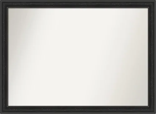 Vista 84 de Amanti Art Espejo personalizado, gran espejo de baño estrecho, espejo de pared o espejo de tocador de baño sobre el fregadero (24 x 24 pulgadas)