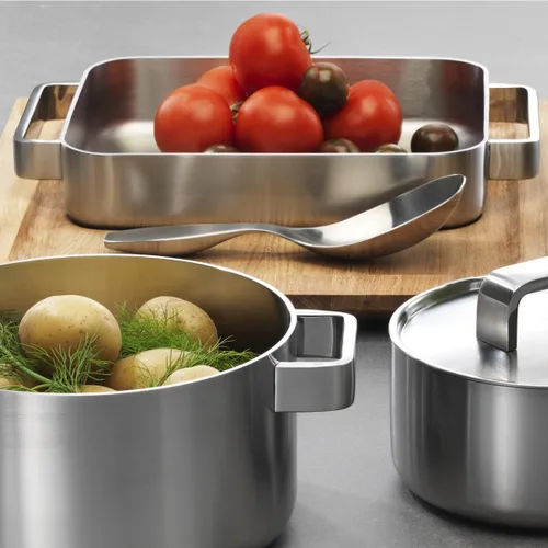Vista 3 de Iittala Tools 162892 - Asador de horno grande de acero inoxidable