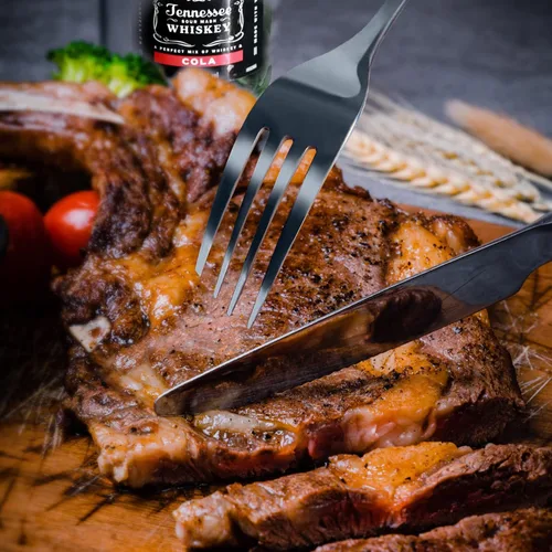 Vista 6 de Tenedores, tenedores de ensalada, juego de 6 tenedores de acero inoxidable de grado alimenticio, tenedores de cubiertos, tenedores de cubiertos, 6.5
