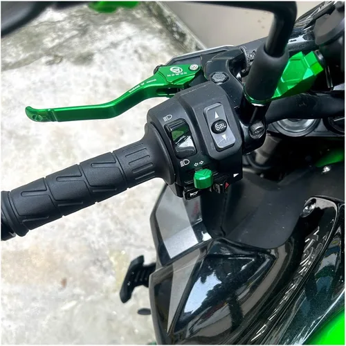 Vista 5 de Compatible con X-MAX 300 Xmax 300 Xmax 250 125 400 NMAX 155 Interruptor de motocicleta CNC Interruptor de señal de giro Accesorios de tecla