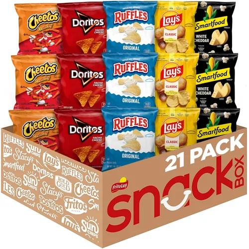 Vista 10 de Frito-Lay - Mezcla de barbacoa para patio trasero, paquete variado (paquete de 21)