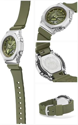 Vista 4 de Casio G-SHOCK cubierta de metal GM-S2100-3AJF enviado desde Japón