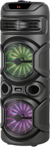 Vista 9 de Audiobox ABX-2900R - Altavoz Bluetooth dual de 8 pulgadas para fiesta, peso ligero con luces RGB, sonido de doble canal para fiestas, DJ, listo