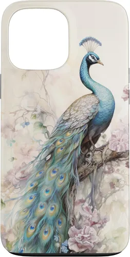 Vista 24 de Peacock Cute Bird Nature Garden Case for iPhone 17