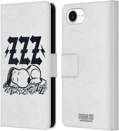 Vista 120 de Head Case Designs Funda de piel con licencia oficial de Peanuts Charlie Brown Good Grief Rock Tees compatible con Apple iPhone 11 Charlie Brown Buen