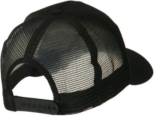 Vista 4 de e4Hats Gorra trasera de malla con parche bordado con logotipo de la NASA Negro