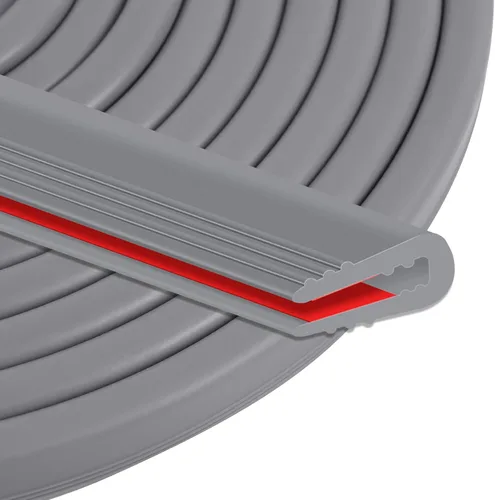 Vista 12 de ToLanbbt Moldura de Borde de Goma Canal en U – Protector de Borde de Chapa Metálica Autoadhesivo de 1/4", Tira de Sellado EPDM para Puertas