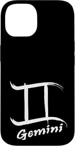 Vista 4 de iPhone 16 Gemini Sign With Zodiac Symbol Astrological Womens Mens Case