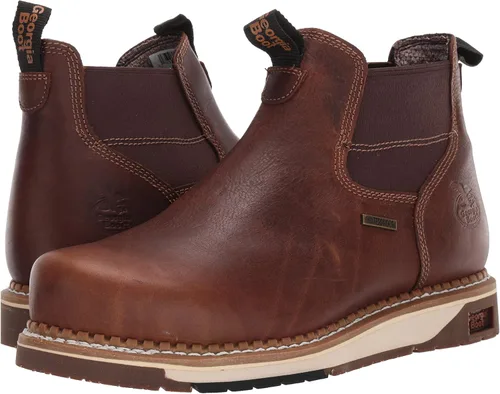Vista 7 de Georgia Boot AMP LT - Botas de trabajo impermeables con puntera de acero