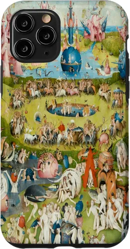 Vista 29 de Hieronymus Bosch - Carcasa para iPhone 17, diseño de jardín de las delicias terrenales