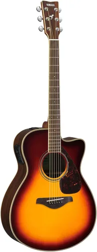 Vista 6 de Yamaha fg820 Guitarra Acústica, color natural, Natural