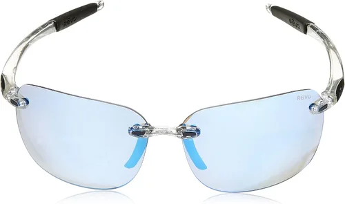 Vista 2 de Revo Lentes de sol Descenden XL lente polarizada con marco rectangular grande sin montura