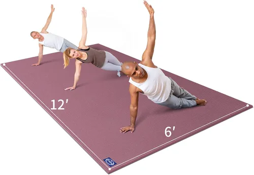 Vista 10 de MRO Extra Large Yoga Mat, 12'x6'/9'x6'/7'x5'/6'x4' (9MM)